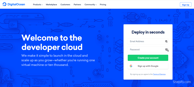  DigitalOcean Account