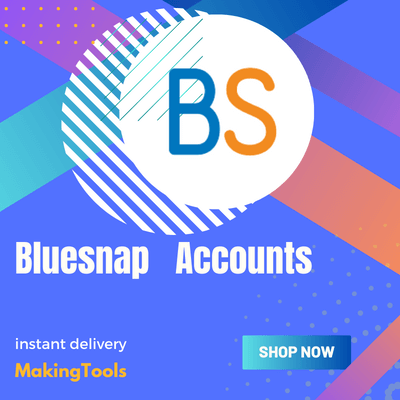 Buy BlueSnap Accounts