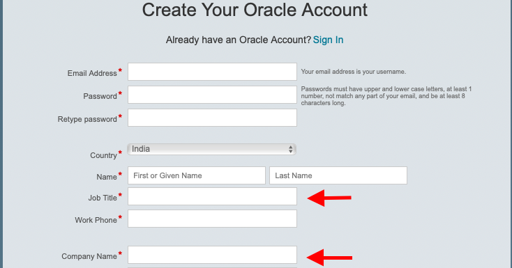 Buy Oracle Account