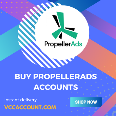 Buy PropellerAds Accounts